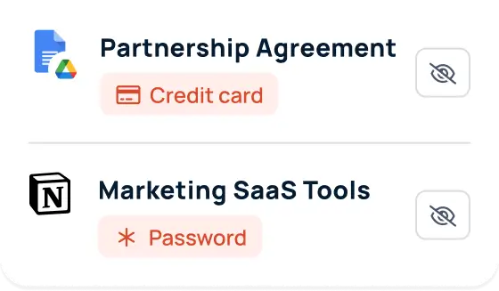 GoSearch sensitive data